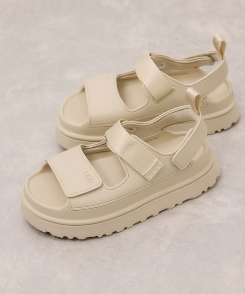 ADAM ET ROPE'(アダムエロペ)の「【UGG(アグ)】W GOLDENGLOW(サンダル・レディース・ブラック/ベージュ・23/24/25)」の5枚目の写真