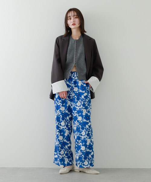 SENSE OF PLACE by URBAN RESEARCH（センスオブプレイスバイアーバンリサーチ）の「ギャザーフラットシューズ（バレエシューズ・レディース・BLACK/IVORY/SILVER・S/M/L）」の7枚目の写真