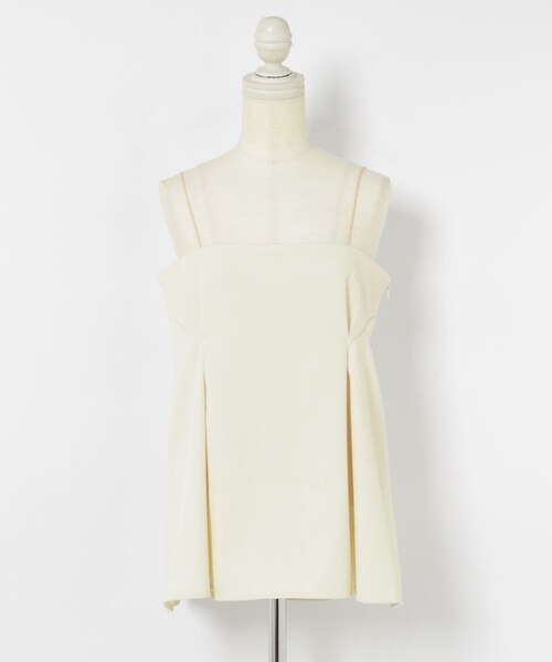 THE GOODLAND MARKET（ザグッドランドマーケット）の「&her　Tack Cami（Tシャツ/カットソー・レディース・WHITE/BLACK/GRAY・one）」の11枚目の写真