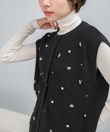 URBAN RESEARCH ROSSO | ビジューニットベスト(ニット/セーター)