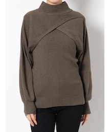 LAGUNAMOON | 2WAYボレロレイヤードニットプルオーバー(ニット/セーター)