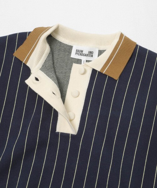 URBAN RESEARCH(アーバンリサーチ)の「BAUM UND PFERDGARTEN MILANO KNIT POLO(ポロシャツ・レディース・SUNNY LIME・S)」の4枚目の写真