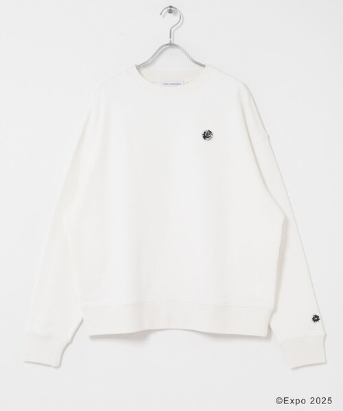 THE GOODLAND MARKET(ザグッドランドマーケット)の「EXPO2025 SWEATSHIRTS(スウェット・メンズ・WHITE/BLACK/C.GRAY/C.GR×BK・S/M/L)」の10枚目の写真