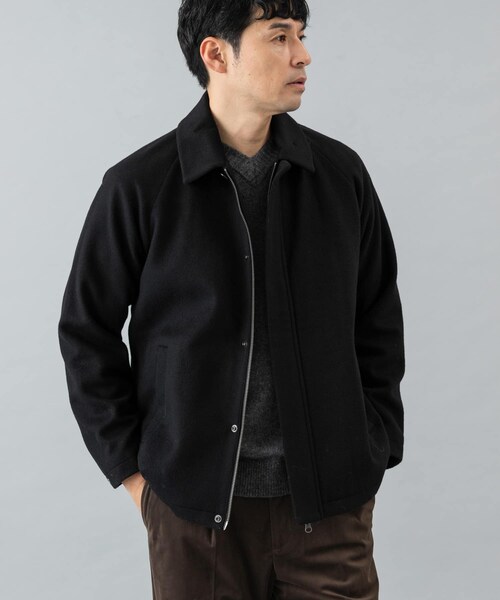 URBAN RESEARCH ROSSO（アーバンリサーチロッソ）の「スーパー100 ショートブルゾン（ブルゾン・メンズ・NAVY/BLACK・M/L）」の5枚目の写真