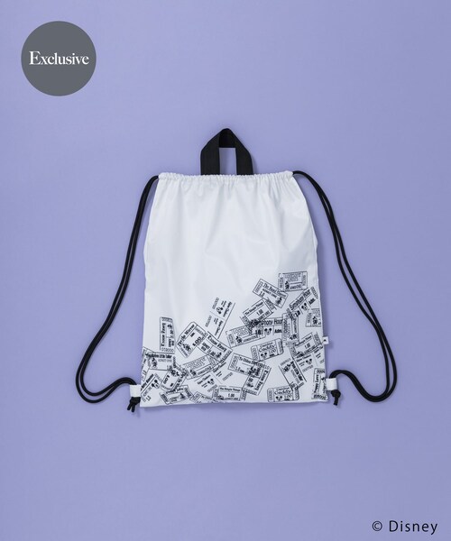 URBAN RESEARCH(アーバンリサーチ)の「別注/Disney/2WAYナップサック(バックパック/リュック・レディース・WHITE/RED・-)」の1枚目の写真