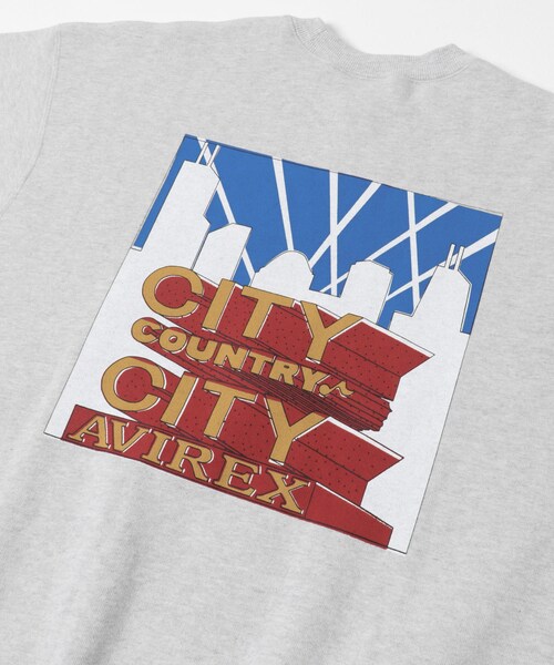 URBAN RESEARCH（アーバンリサーチ）の「CITY COUNTRY CITY　CCC×AVIREX SWEAT SHIRT（スウェット・メンズ・BLACK/GRAY・L/XL）」の17枚目の写真