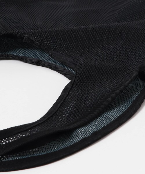 SENSE OF PLACE by URBAN RESEARCH（センスオブプレイスバイアーバンリサーチ）の「メッシュラウンドトートバッグ（トートバッグ・メンズ・BLACK/GRAY/NAVY・one）」の8枚目の写真