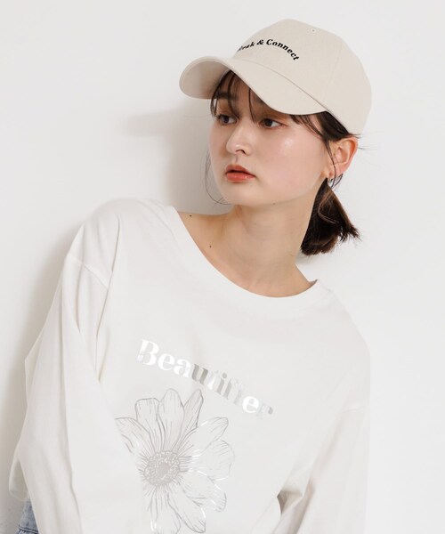 SENSE OF PLACE by URBAN RESEARCH(センスオブプレイスバイアーバンリサーチ)の「ロゴキャップ(キャップ・レディース・NAVY/IVORY・one)」の15枚目の写真