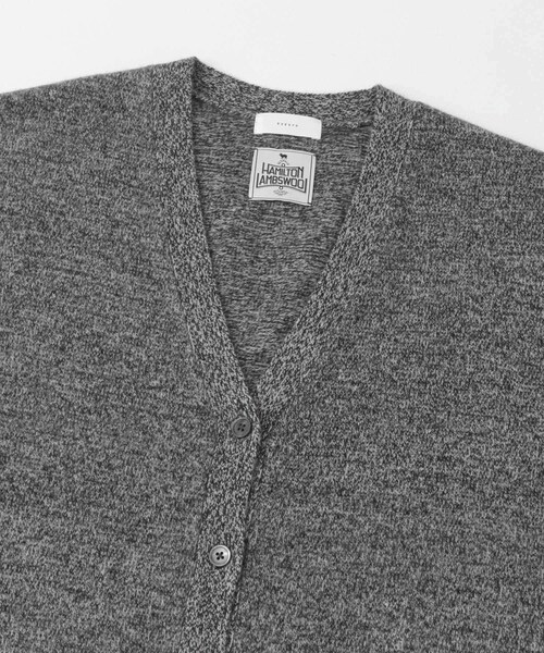 ハミルトンワイドVネックカーディガン