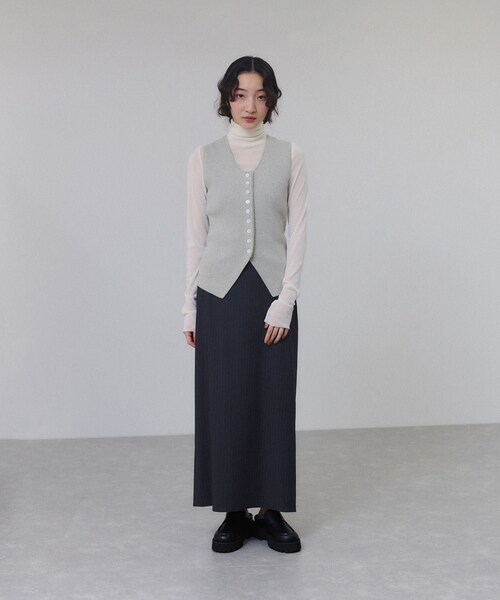 ADAM ET ROPE'(アダムエロペ)の「【サステナブル】ラウンドローファークロッグ(ローファー・レディース・ブラック/ダークブラウン・36.0/37.0/38.0)」の11枚目の写真