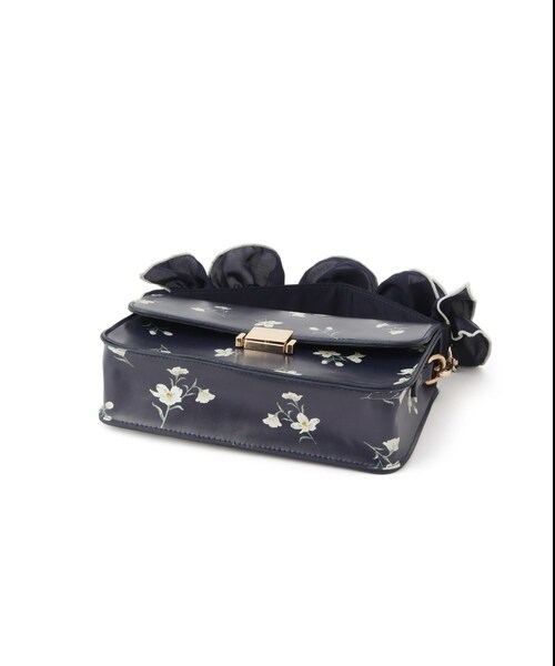 VIS(ビス)の「【DILIGENCE PARLOUR】VIS別注モデルフリルハンドル付き2WAYバッグ(ハンドバッグ・レディース・ベージュ系/ネイビー系・F)」の18枚目の写真