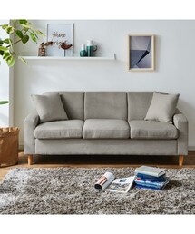 nissen | カバーが洗える3人掛けソファー(家具)
