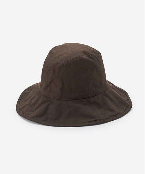 ADAM ET ROPE'（アダムエロペ）の「【J'aDoRe限定】【KIJIMA TAKAYUKI(キジマ タカユキ)】CANVAS SOFT HAT（ハット・レディース・ブラック/グレー/ダークブラウン・1/2）」の6枚目の写真