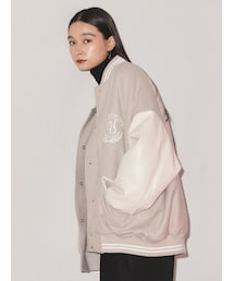 EMODA | エンブロイダリーバーシティジャケット(ブルゾン)