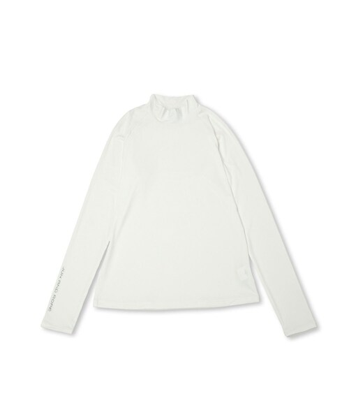 ROPE'(ロペ)の「クールコアモックプルオーバー/UV・吸水速乾・接触冷感(Tシャツ/カットソー・レディース・ブラック/ホワイト/ベージュ・L/M/S)」の1枚目の写真