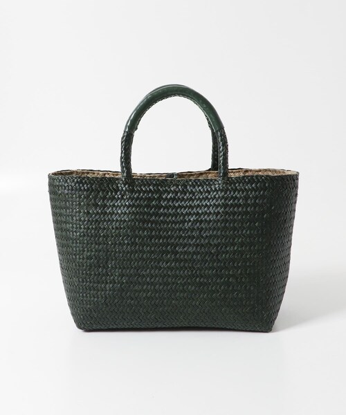 URBAN RESEARCH DOORS（アーバンリサーチドアーズ）の「カラーシーグラストートバッグ（トートバッグ・レディース・D.GRN/BURGUNDY・one）」の14枚目の写真