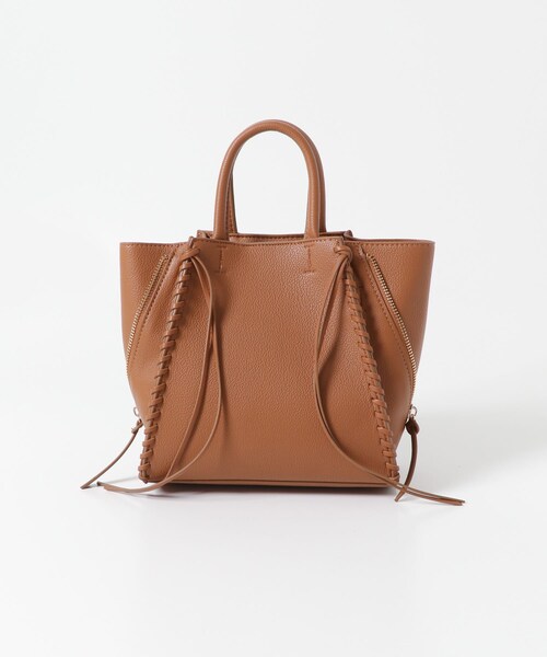 URBAN RESEARCH ROSSO（アーバンリサーチロッソ）の「サイドジップミニトート（ショルダーバッグ・レディース・GREIGE/BROWN/BLACK・-）」の8枚目の写真