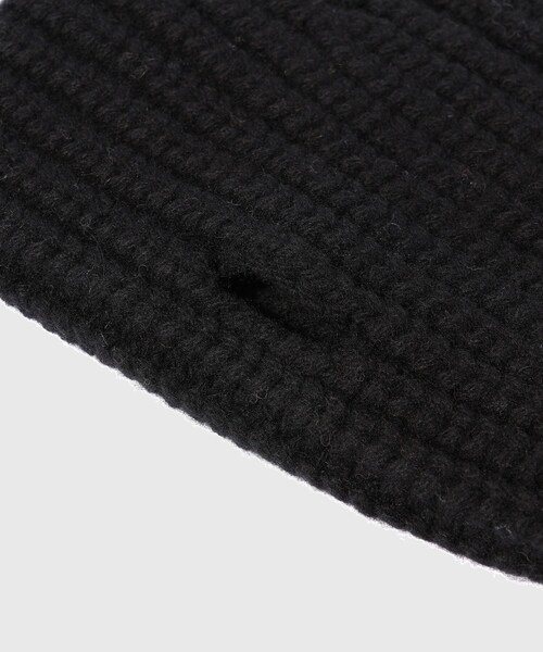 ADAM ET ROPE'(アダムエロペ)の「【Etudes Studio/エチュードストゥディオ】RIBBED MITTENS STAR(手袋・メンズ・ブラック/ベージュ・F)」の8枚目の写真