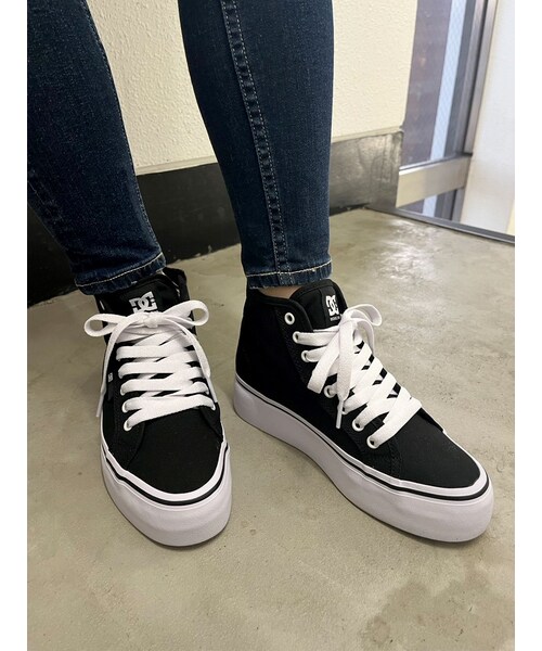 GYDA（ジェイダ）の「Ws MANUAL HI PLATFORM（スニーカー・レディース・ブラック・23/22/24）」の8枚目の写真