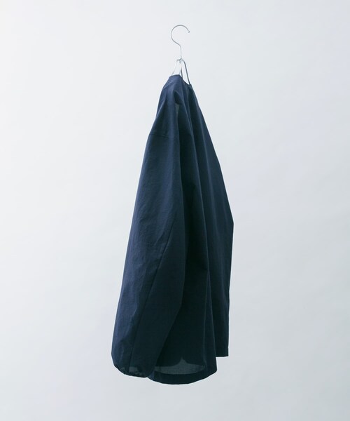 EKAL(エカル)の「『吸水速乾/通気性/軽量』DOT AIR NO COLLOR CARDIGAN(カーディガン/ボレロ・メンズ・ネイビー/ブラック/ブリック・M/L)」の20枚目の写真