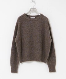 URBAN RESEARCH | new basic CASHMERE SILK MOULINE KNIT(ニット/セーター)