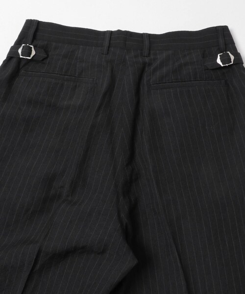 URBAN RESEARCH(アーバンリサーチ)の「new basic WOOL LINEN TROUSER(その他パンツ・メンズ・BK STRIPE/BLACK・M/L/XL)」の13枚目の写真