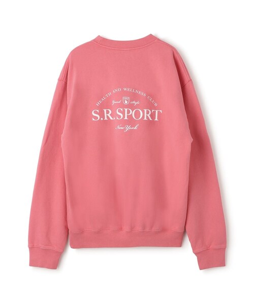 ROPE'(ロペ)の「【Sporty&Rich(スポーティー アンド リッチ)】WIMBLEDON CREWNECK|スウェット(スウェット・レディース・レッド・M/S)」の4枚目の写真