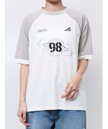 CALNAMUR | SPACE UNIFORM DESIGN TEE/スペースユニフォームデザインTシャツ(Tシャツ/カットソー)