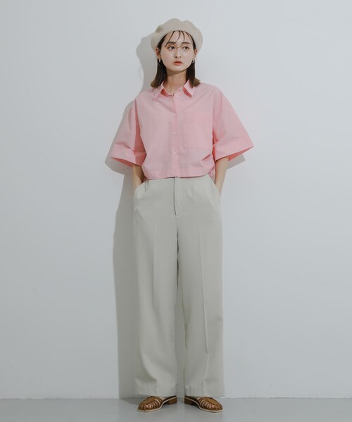 SENSE OF PLACE by URBAN RESEARCH（センスオブプレイスバイアーバンリサーチ）の「サーモベレー（ハンチング/ベレー帽・レディース・IVORY/BLACK・one）」の8枚目の写真