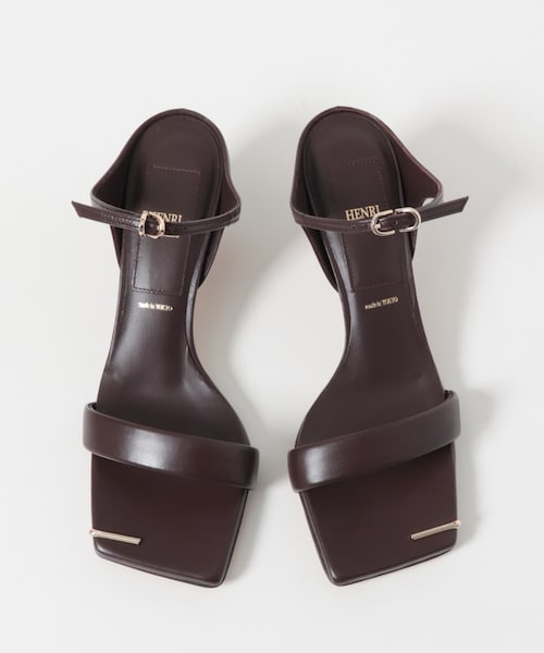 URBAN RESEARCH ROSSO（アーバンリサーチロッソ）の「HENRI EN VARGO　MAY（サンダル・レディース・DARK BROWN・36/37/38）」の6枚目の写真