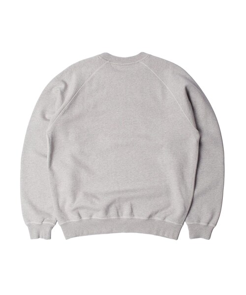 bonjour records（ボンジュールレコーズ）の「by Parra/バイ・パラ Drunk parent crew neck sweatshirt（スウェット・レディース・グレー・L/M）」の4枚目の写真