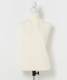 AMOMENTO　JERSEY HALTER NECK TOP