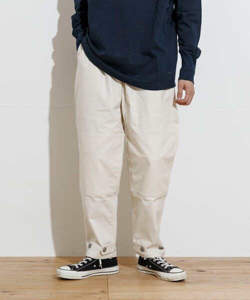THE GOODLAND MARKET（ザグッドランドマーケット）の「KEIMEN　pants（その他パンツ・メンズ・Khaki/Black/Ivory/Navy/Brown・S/M/L/XL）」の7枚目の写真