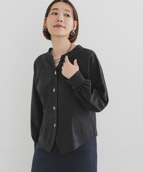 URBAN RESEARCH ROSSO（アーバンリサーチロッソ）の「F by ROSSO　ハート刺繍2WAYブラウス（シャツ/ブラウス・レディース・GRAY/BROWN・Free）」の20枚目の写真