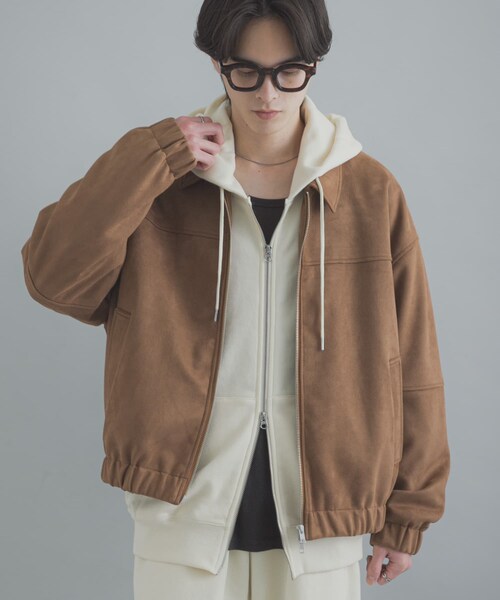 SENSE OF PLACE by URBAN RESEARCH（センスオブプレイスバイアーバンリサーチ）の「F/S ZIPブルゾン（ブルゾン・メンズ・BLACK/BEIGE/KHAKI・M/L）」の20枚目の写真