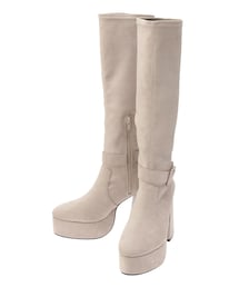 EATME | バックルベルトロングブーツ(ブーツ)