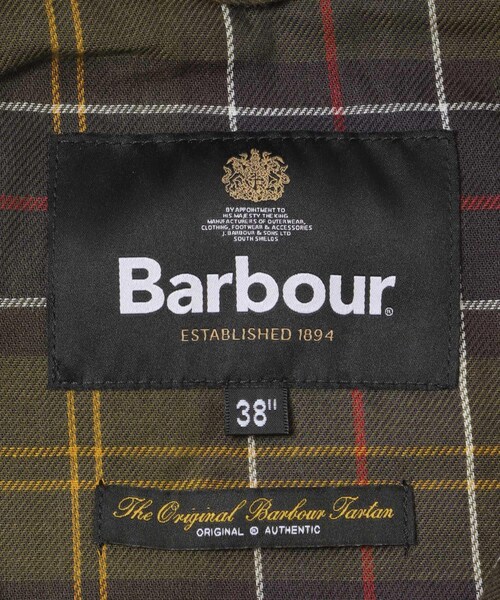 URBAN RESEARCH DOORS（アーバンリサーチドアーズ）の「Barbour　EXCLUSIVE SUGARLUMPBEDALE（テーラードジャケット・メンズ・D.BROWN/SAGE・36/38/40/42/44）」の18枚目の写真
