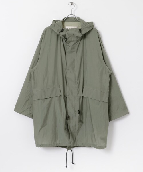 URBAN RESEARCH（アーバンリサーチ）の「POLYPLOID　MODS PARKA C（モッズコート・メンズ・BLACK/SAGE・3/4）」の20枚目の写真