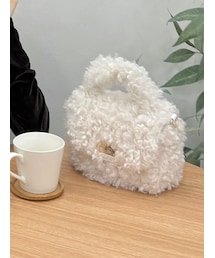 MERCURYDUO | プードルファーバッグ(ハンドバッグ)