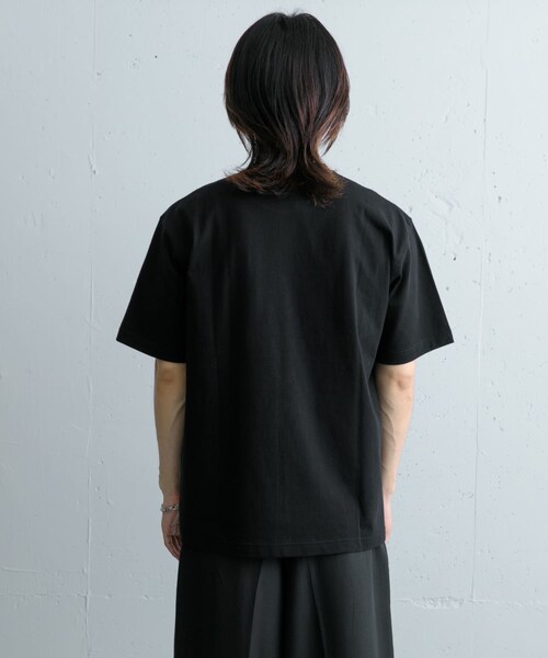 SENSE OF PLACE by URBAN RESEARCH(センスオブプレイスバイアーバンリサーチ)の「ヴィンテージライクTシャツ(モーツァルト)(Tシャツ/カットソー・メンズ・PINK/BLACK・M/L)」の15枚目の写真