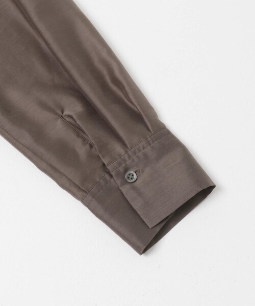 URBAN RESEARCH ROSSO（アーバンリサーチロッソ）の「プリーツロングシャツワンピース（ワンピース・レディース・BLUE/BROWN・Free）」の10枚目の写真