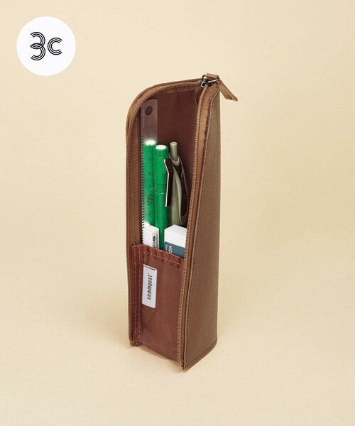 URBAN RESEARCH DOORS(アーバンリサーチドアーズ)の「KOKUYO ME×commpost ペンケース(その他雑貨・メンズ・Natural/Brown・one)」の2枚目の写真