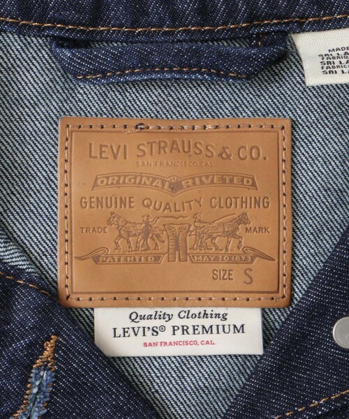URBAN RESEARCH（アーバンリサーチ）の「Levi’s　SHRUNKEN 90S TRUCKER（デニムジャケット・レディース・L INDIGO/D INDIGO・S）」の11枚目の写真