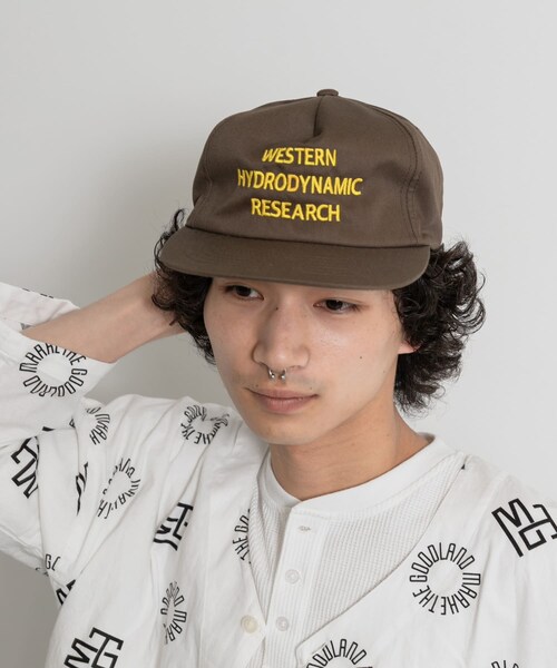 THE GOODLAND MARKET（ザグッドランドマーケット）の「Western Hydrodynamic Research　PROMO HAT（キャップ・メンズ・BLACK/BROWN/NATURAL/NAVY・FREE）」の2枚目の写真