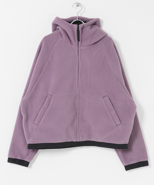 URBAN RESEARCH Sonny Label（アーバンリサーチサニーレーベル）の「carhartt　W HOODED HELIX FLEECE（ブルゾン・レディース・Black/Phlox・S）」の2枚目の写真