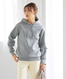 nissen | 大きいサイズ超シンプルなド定番裏起毛プルパーカー【帯電防止】(パーカー)