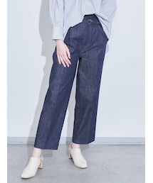 ELENDEEK | HIGH WAIST WIDE PT(スラックス)