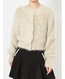 dazzlin | 【ランチャン祭り目玉アイテム】ハミングラメカーデニット(カーディガン/ボレロ)