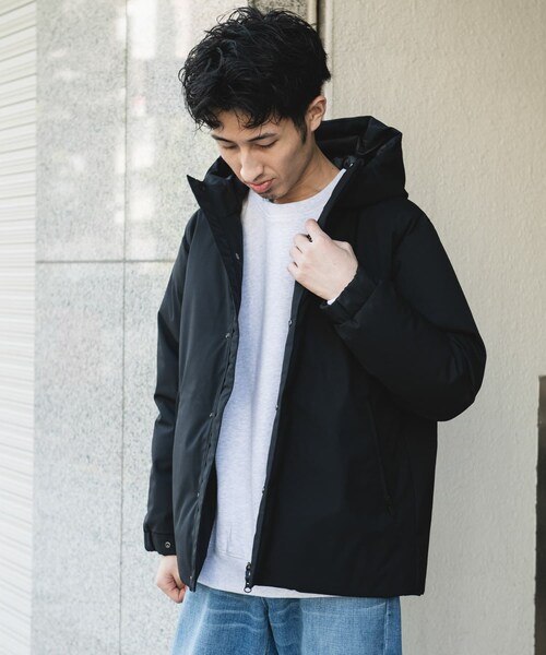 URBAN RESEARCH DOORS(アーバンリサーチドアーズ)の「ウールブレンドラミネートダウンパーカー(その他アウター・メンズ・BROWN/CHARCOAL/BLACK・M/L)」の15枚目の写真
