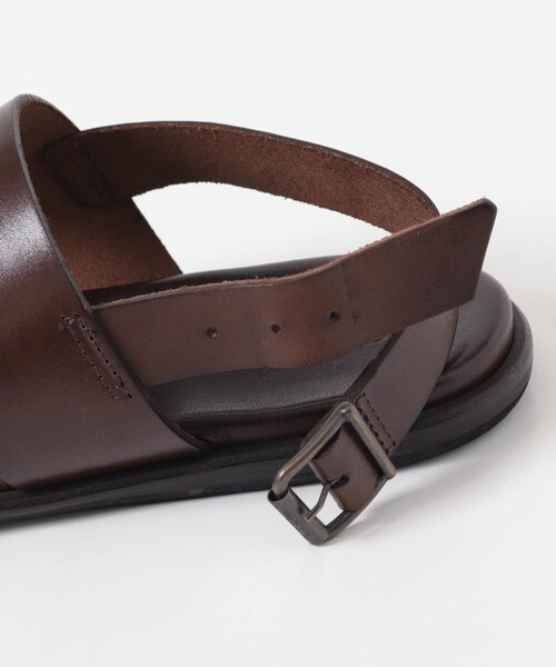 かぐれ（カグレ）の「CORSO ROMA, 9　DOUBLE STRAP SANDAL（サンダル・レディース・MOGARO/NERO・36/37/38）」の15枚目の写真